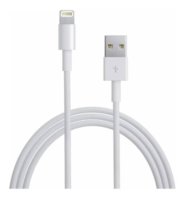 Cables iPhone USB-A a lightning 1M - Imagen 2