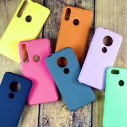 Funda Silicona Simil Original Sin Logo Apple - Samsung - Motorola - Xiaomi