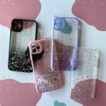 Funda Rigida Sparkly con Botones Coloridos Apple - Samsung - Motorola