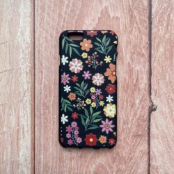 Funda TPU Flores Apple - Samsung - Motorola