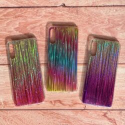 Funda Rigida Lineas Tornasol Apple - Samsung