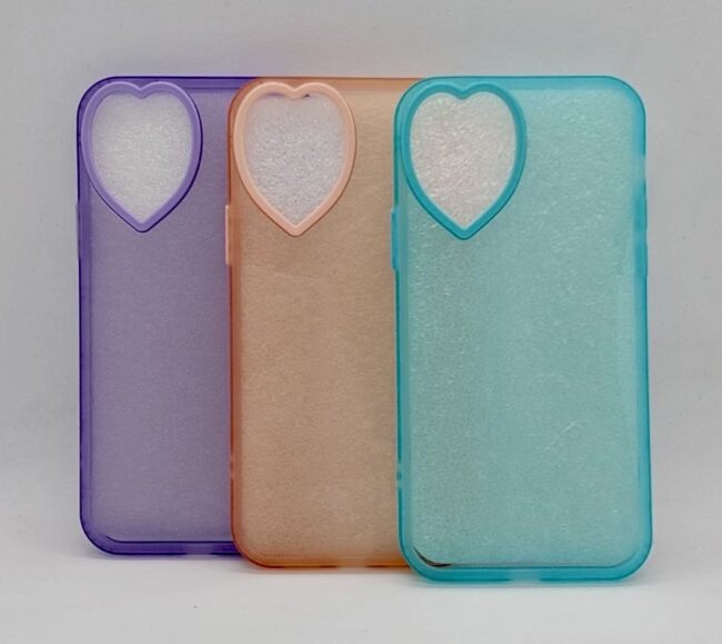 Fundas TPU Transparente Camara Corazon - Imagen 7