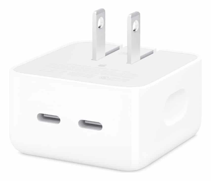 D_NQ_NP_2X_758498-MLA70965051079_082023-F Cargadores iPhone 35w con 2 entradas Usb-C - Imagen 1