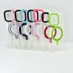 Fundas Apple Transparente con Magsafe de Colores