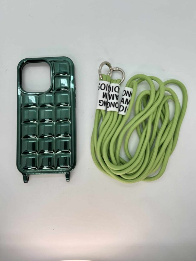 Fundas Puffer Cromada con Correa - Imagen 3