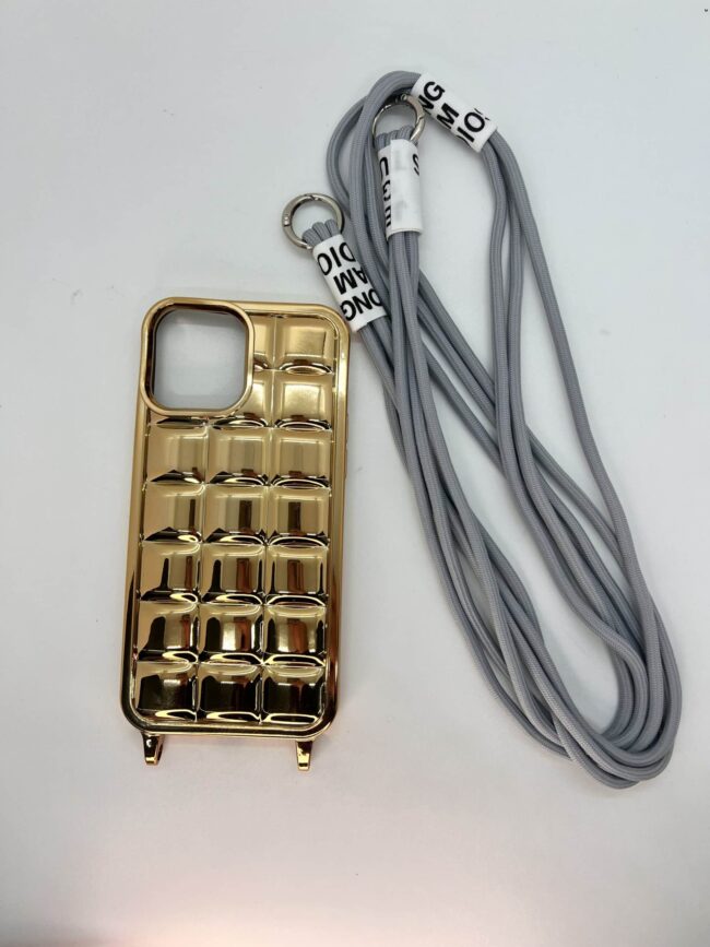 Fundas Puffer Cromada con Correa - Imagen 6