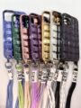 Fundas Puffer Cromada con Correa