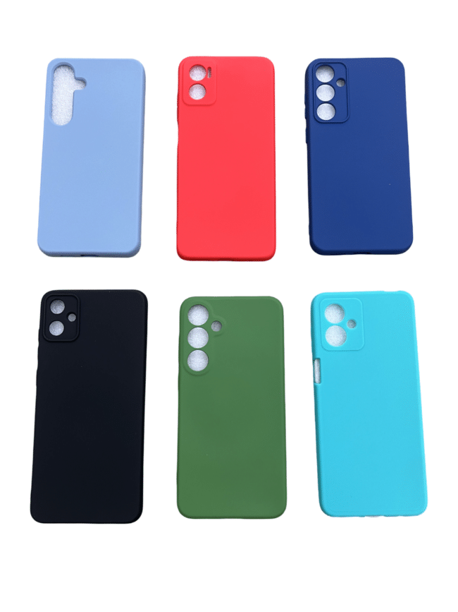 Fundas Silicona Simil Original Sin Logo Apple - Samsung - Motorola - Xiaomi - Imagen 2