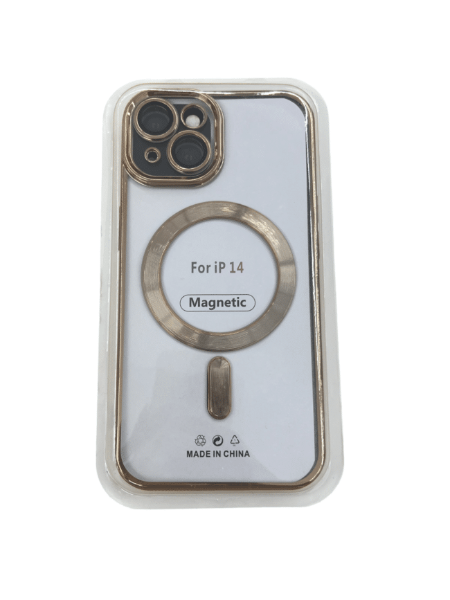 Funda Magsafe Transparente Metalizada - Imagen 4